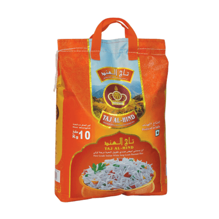 ارز بسمتي تاج الهند هندي 10كيلو