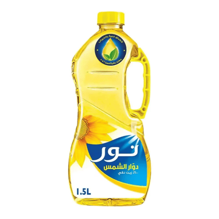 زيت نور دوار الشمس النقي 1.5 لتر
