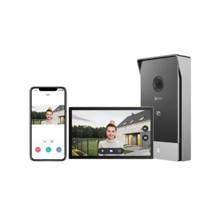 انتركوم EZVIZ HP7 شاشة 7 بوصة بدقة 2K مع تركيب في الرياض