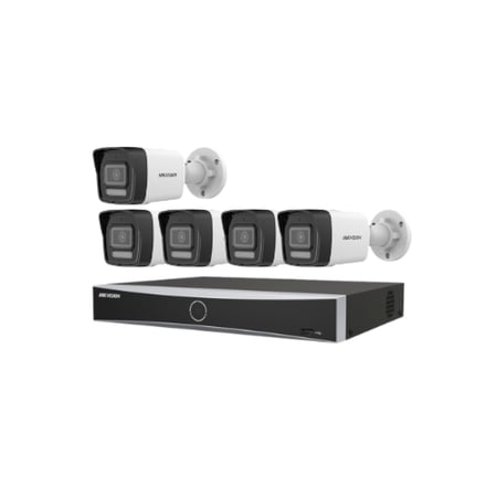 5 كاميرات مراقبة بدقة 8 ميقابكسل مع التركيب في الرياض
