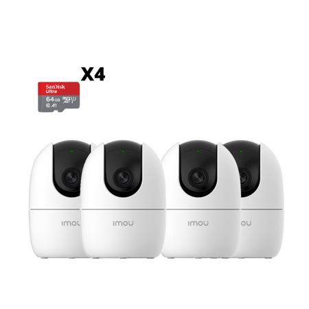 4 كاميرات مع التركيب  | Ranger 2mp