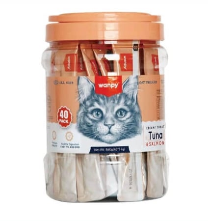 مكافات وينبي نكهة تونا مع السلمون 40 ظرف