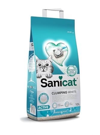 ساني كات كلامبينج وايت اكتيف 10 لتر