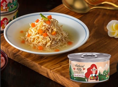 طعام رطب ( ويت فود ) ناتشورال كيتي