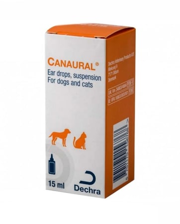 قطرات canaural لعلاج عث الاذن 15 مل