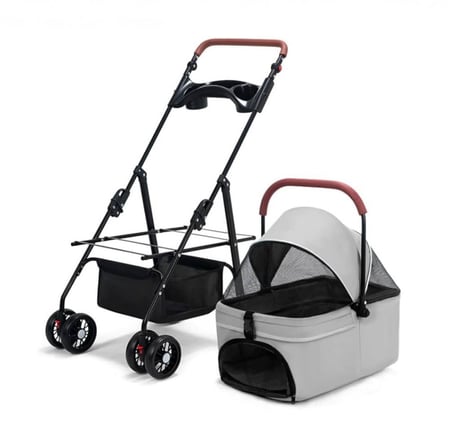 عربية تنقل قابله للطي لقطط والكلاب