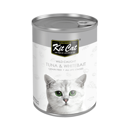 معلبات كت كات تونا وصغار السمك  400 g