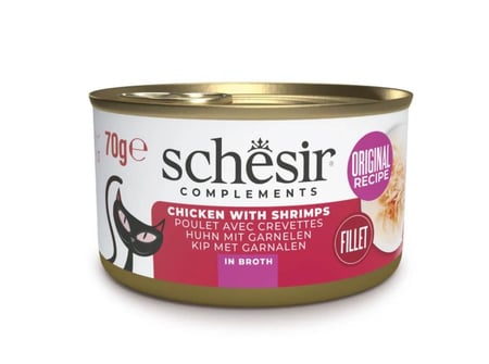 معلب شيزر تكاملي دجاج مع جمبري بالمرق  70 غ