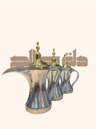 دلال حساوي دق يدوي 3 حبات مع 3 بيوز