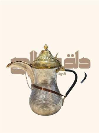 دلال نحاس صناعة سوريه طقم ٣ حبات مع 3 بيوز