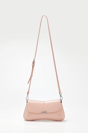زجل - حقيبة كتف - مقبض واحد لون وردي