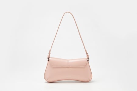 زجل - حقيبة كتف - مقبض واحد لون وردي