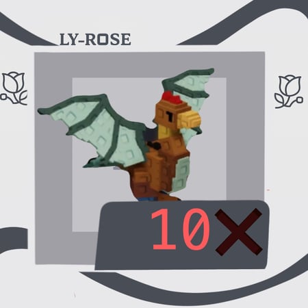 كوكاتريس  10  حبات /Cockatrice // ماب المزرعة  grow a garden