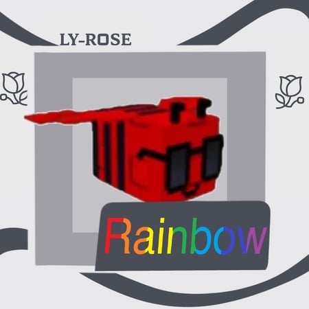 ديسكو بي | DISCO BEE | ريمبو l|| 🌈Rainbow{ ماب المزرعه -grow a garden}