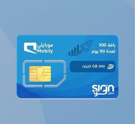 باقة 300 جيجابايت 3 شهور