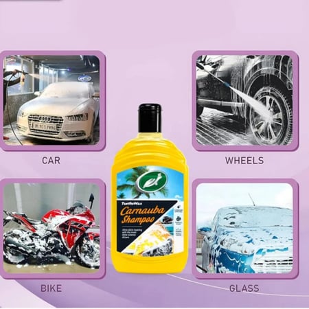Turtle Wax شامبو غسيل وتلميع السيارات كارنوبا 500 مل، ينظف ويلمع Turtle Wax شامبو غسيل وتلميع السيارات كارنوبا 500 مل، ينظف ويلمع Turtle Wax شامبو غسيل وتلميع السيارات كارنوبا 500 مل، ينظف ويلمع