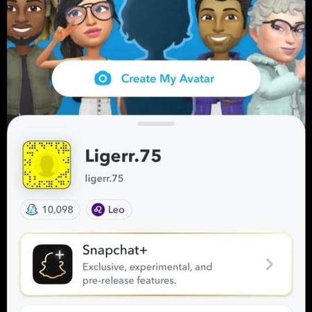 حساب سناب شات 10 الاف نقطه