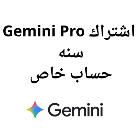 اشتراك جيمني برو Gemini pro
