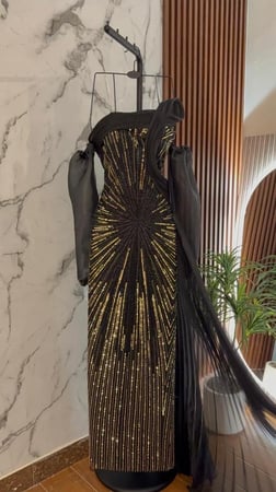 فستان سهرة راقي