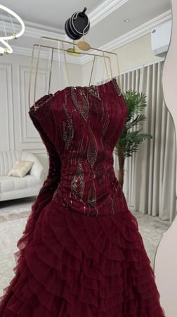 فستان سهرة فخم