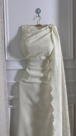 فستان ناعم سكري