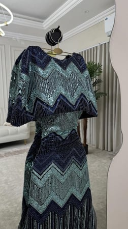 فستان سهرة ناعم