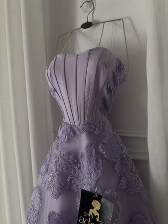 فستان سهره موف كتف مكشوف مورد