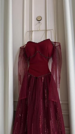 فستان سهرة عودي