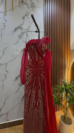 فستان سهرة راقي
