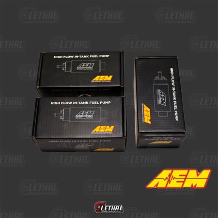 طرمبة بنزين AEM  340 LPH