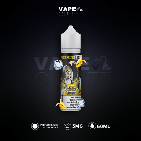 نكهة بروفيسور جوس يلو ريو ايس 3 نيكوتين 60ملي