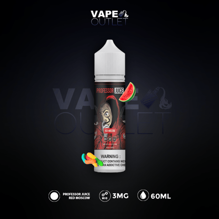 نكهة بروفيسور جوس ريد موسكو 3 نيكوتين 60ملي