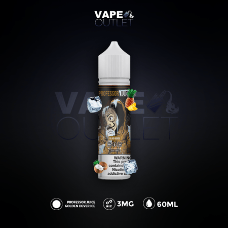 نكهة بروفيسور جوس جولدين دنفر ايس 3 نيكوتين 60ملي
