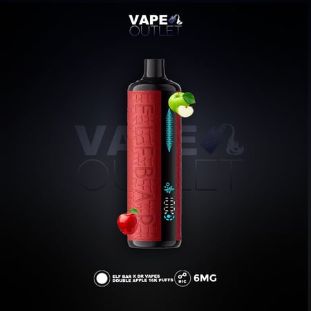 سحبة مؤقتة الف بار X دكتور فيب 16 الف سحبة تفاحتين 6نيكوتين