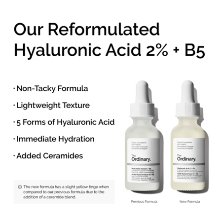 حمض الهيالورونيك 2% + بي 5 من ذا اورديناري - 60 مل