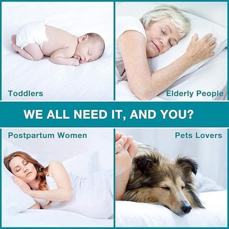 واقي مرتبة ممتاز مقاوم للماء - غطاء محبوك ناعم ومسامي - غطاء خلفي من مادة TPU مقاوم للماء