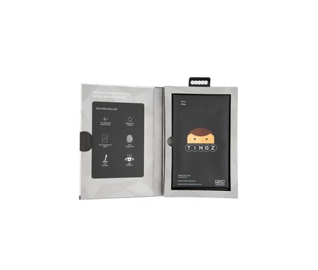 حماية شاشة للجهتين 2 في 1 متوافقة مع ايفون X - شفاف