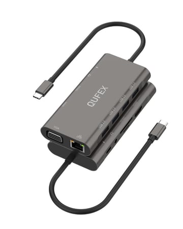 كيوفكس | محطة توصيل 11 في 1 Dock Station