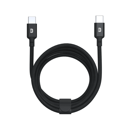 زندور | كيبل 1 متر تايب سي-سي | اسود