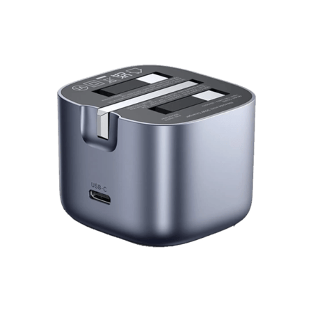يوجرين -شاحن جداري نيكسود بتقنية GaN بمنفذ USB-C PD وبقوة 30 واط - رمادي