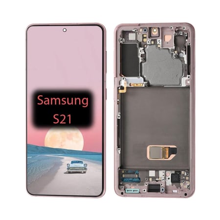 شاشة جوال سامسونج S21 الأصلية