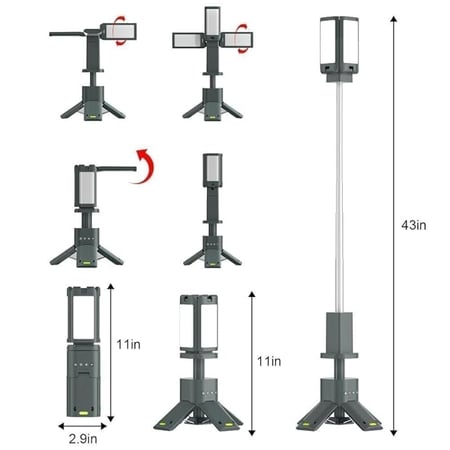 اضاءة تخييم المطورة Tobys