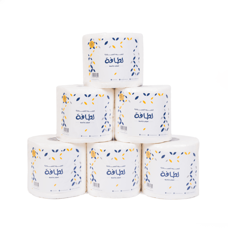 مناديل رول لطافة سوبر جامبو