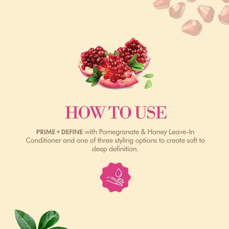 بخاخ منعش للشعر المجعد بالرمان والعسل من ميلي