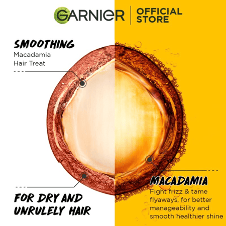 غذاء الشعر المنعم 3 في 1 الترا دو بجوز الهند والمكديميا من غارنييه 390