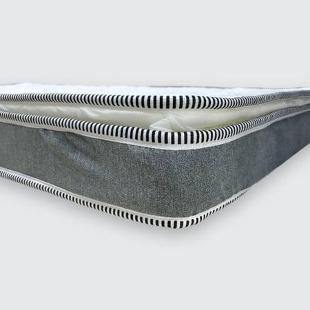 مرتبة نفر ونص أسفنج 15سم مع لباد