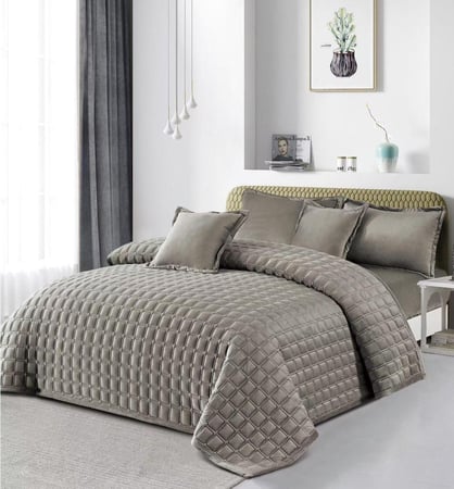 مفرش مضغوط مخمل (نفرين)