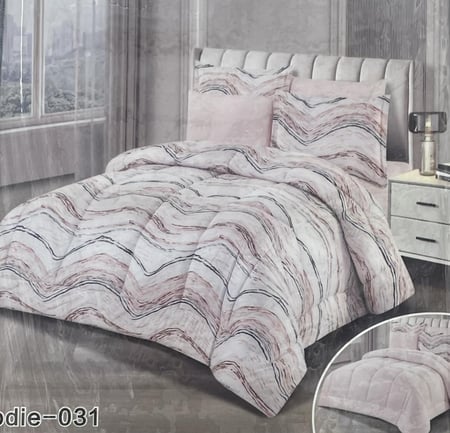 مفرش نفر ونفر ونص مشجر وجهين