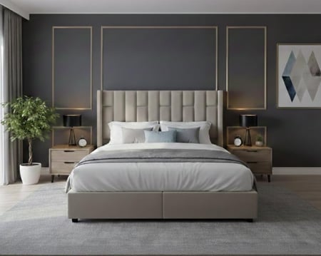 سرير نفرين بوكس ديكور تفصيل (D5)