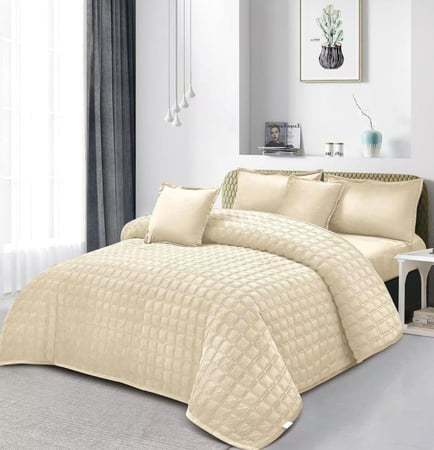 مفرش مضغوط مخمل (نفرين)